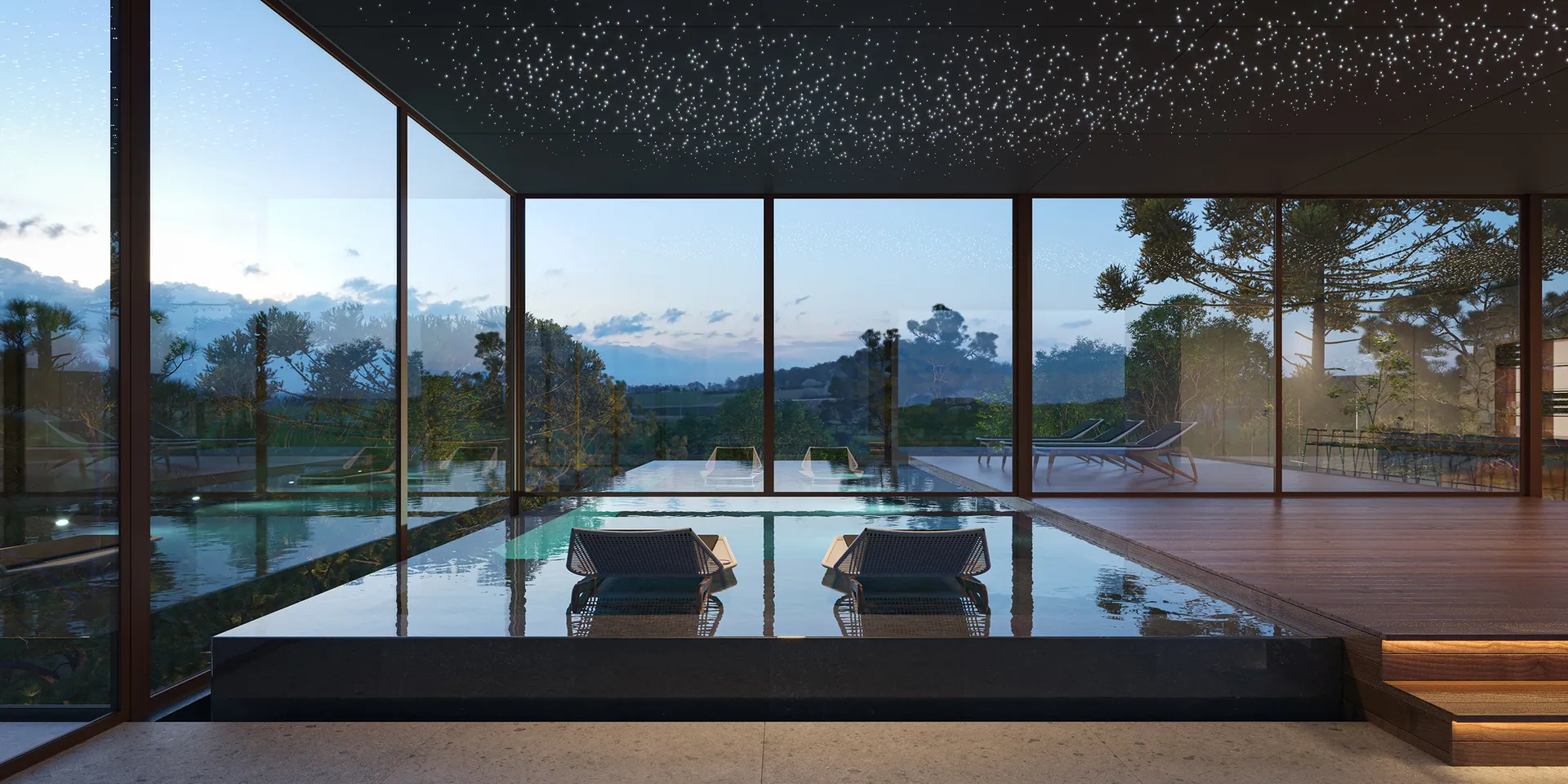 Piscina & bar